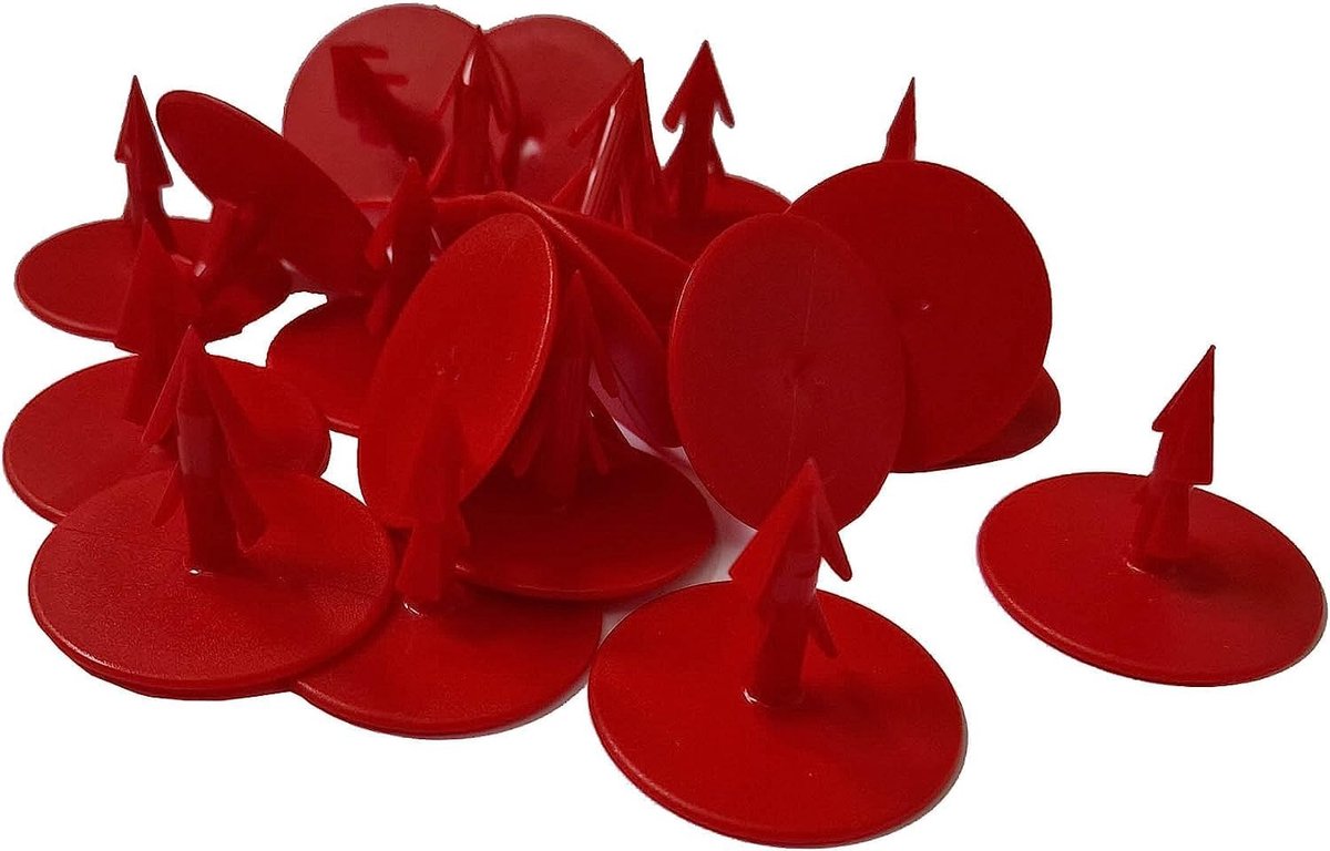 Naalden voor het Bevestigen van Vloerverwarmingsfolie, Clips voor Roosterfolie voor Vloerverwarming, 200 Stuks