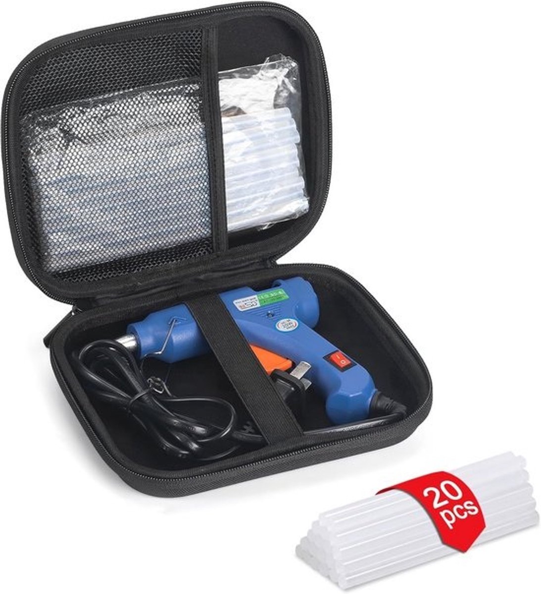 Lijmpistool met Lijmsticks - Hot Melt Toolkit voor Creatief Handwerk en DIY Projecten