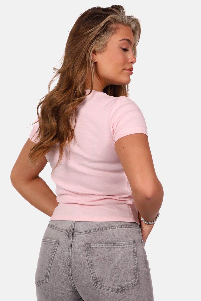 Getdrezzed - Maat: M - Basic shirt lichtroze