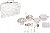 Jabadabado Koffer Met Keukenaccessoires 13-delig