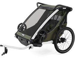 Thule Chariot Lite Double Fietskar Groen Max 22 kg Jongen