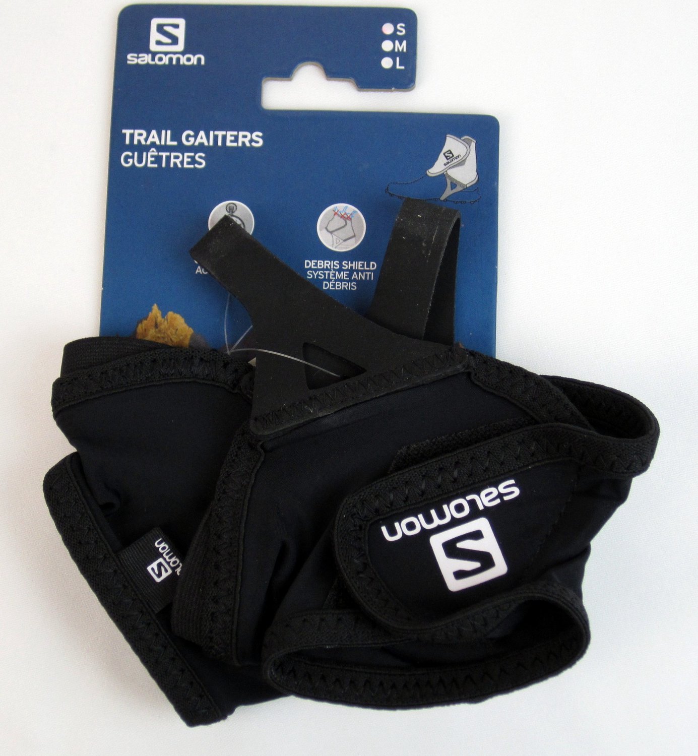 Salomon Trail Gaiters Low Zwart