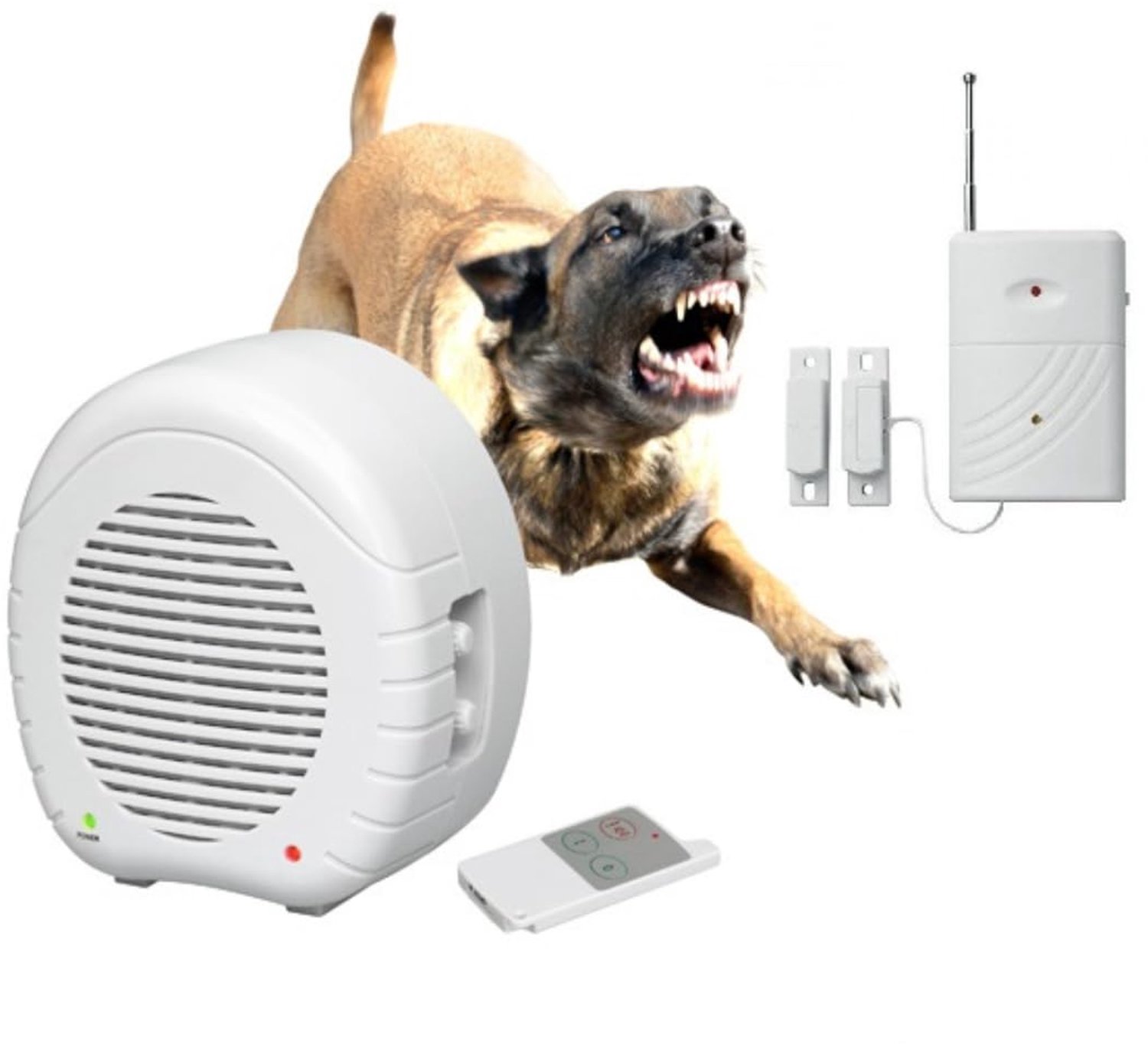 Elektronische Waakhond met Afstandsbediening en Draadloze Detector