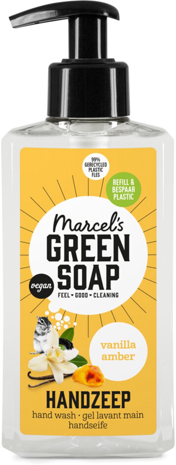 Marcel's Green Soap Handzeep Vanille & Amber 250 ml