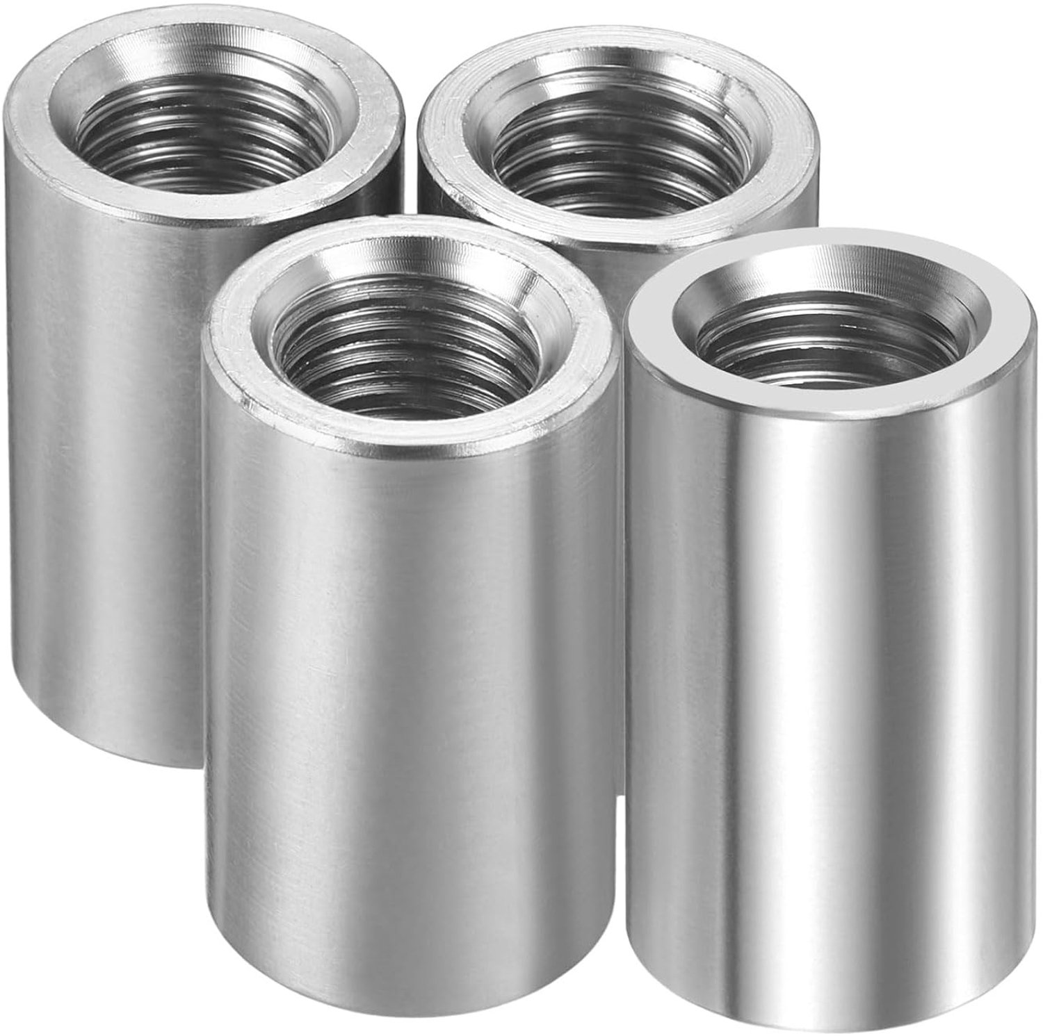 Gewindemuffen, 4 stuks, 20 mm lang, Ø20 mm