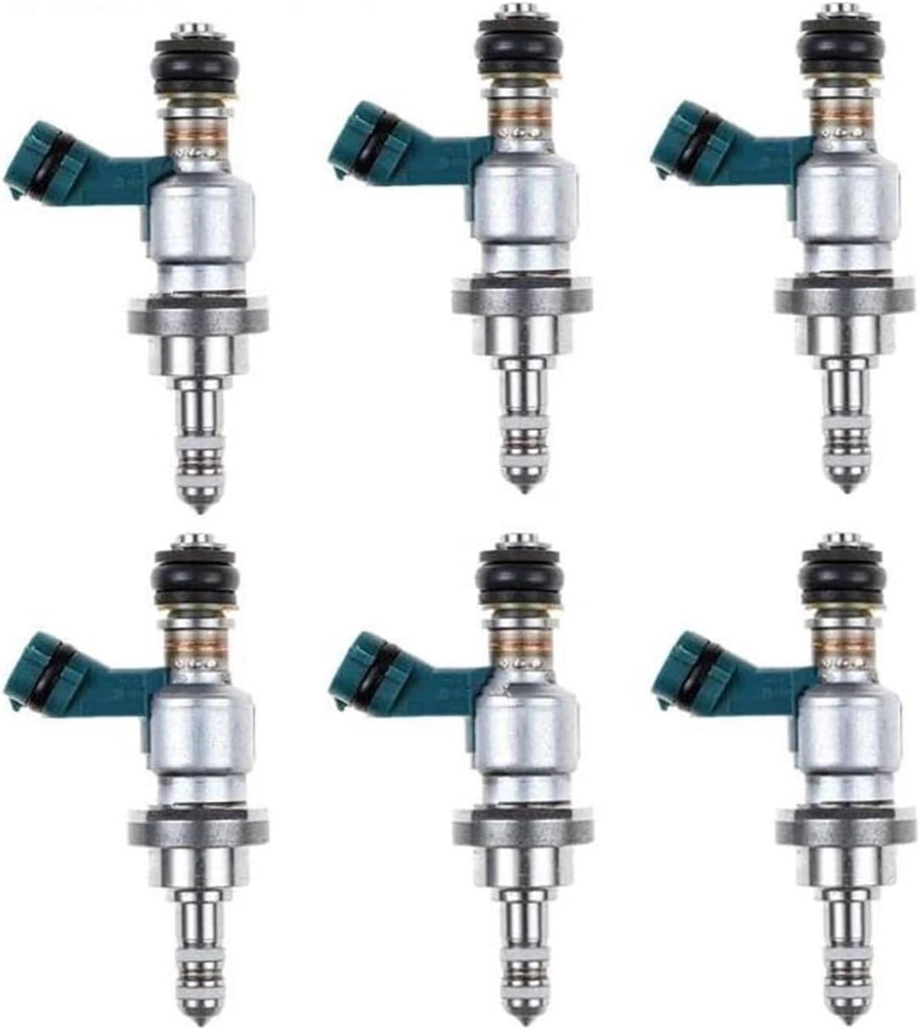Brandstofinjector - 6 stuks - Voor T&oyota 2006-2013 - Nauwkeurige injectie en brandstofbesparing - m-winkel
