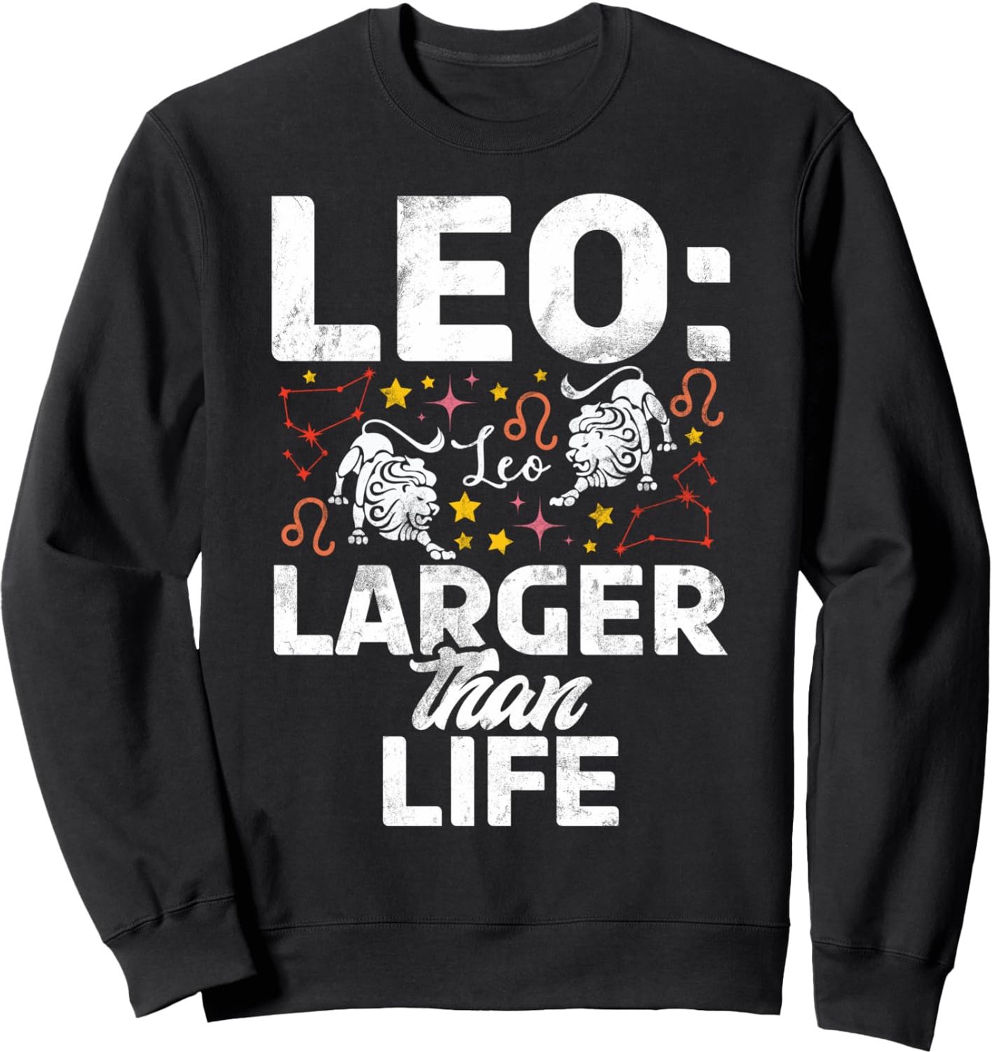 Sweatshirt groter dan leven Leo Zodiac