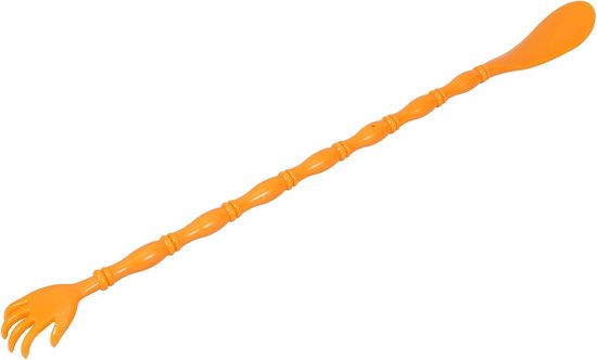 Handmatige Lange Back Scratcher met Schoenlepel Draagbare Rugkrabber voor Directe Jeukverlichting Veilig Oppervlak Geschikt voor Ouderen Zwangere Vrouwen Geschenk — afbeelding 2