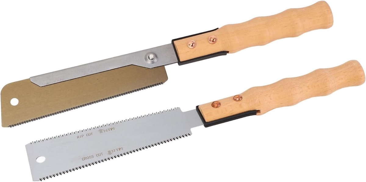 Handzaagset met Ergonomische Houten Handgreep, Zaagset voor