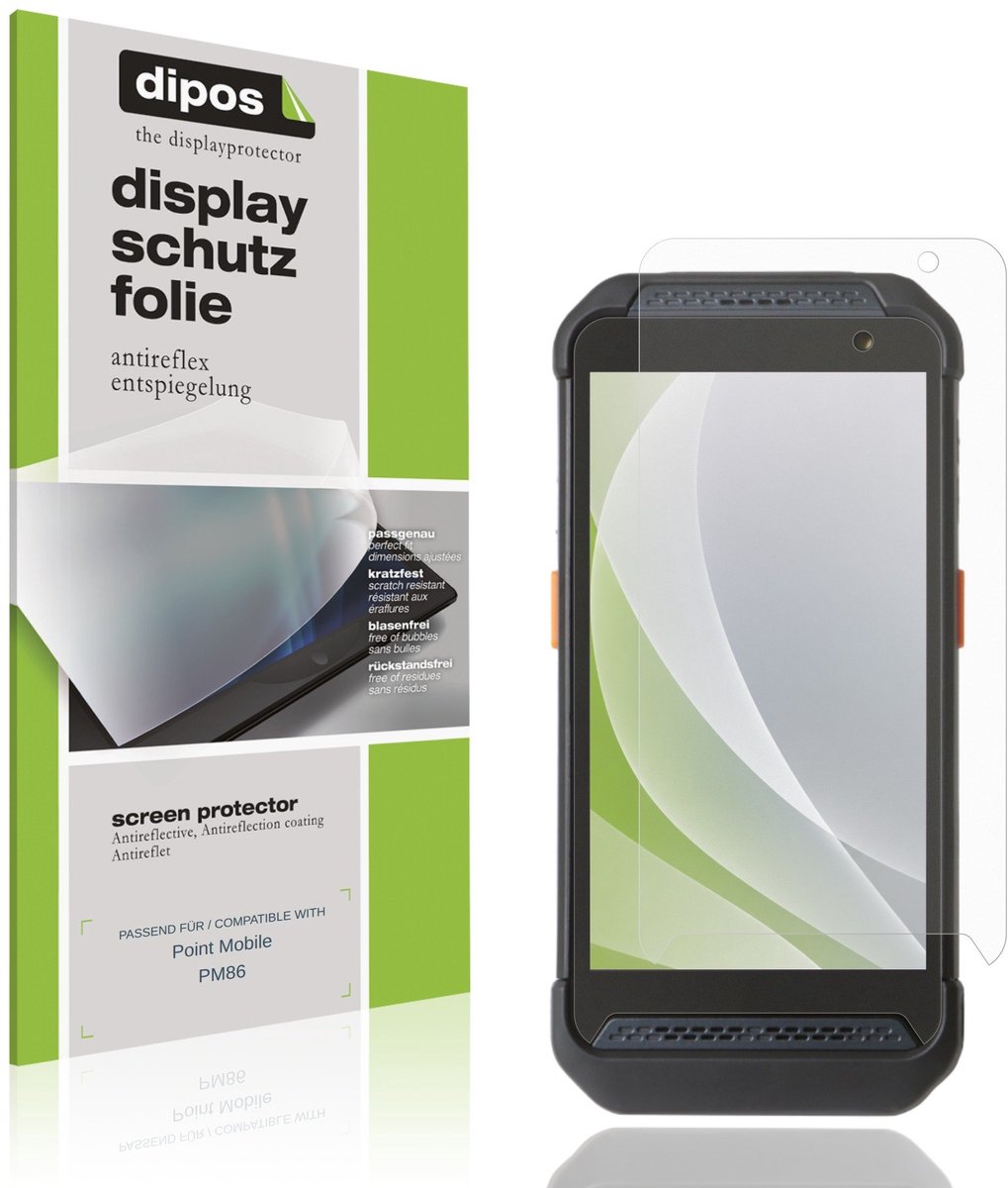 dipos – 4x Matte Beschermfolie geschikt voor Point Mobile PM86 | Krasbestendige & antireflecterende Screenprotector Ultra-Thin
