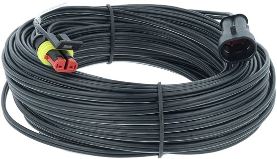 VHBW laagspanningskabel compatibel met Husqvarna Automower 220AC (2007-2015), Solar Hybrid (2008-2012), 265 ACX robotmaaier - 20 m van VHBW — afbeelding 3