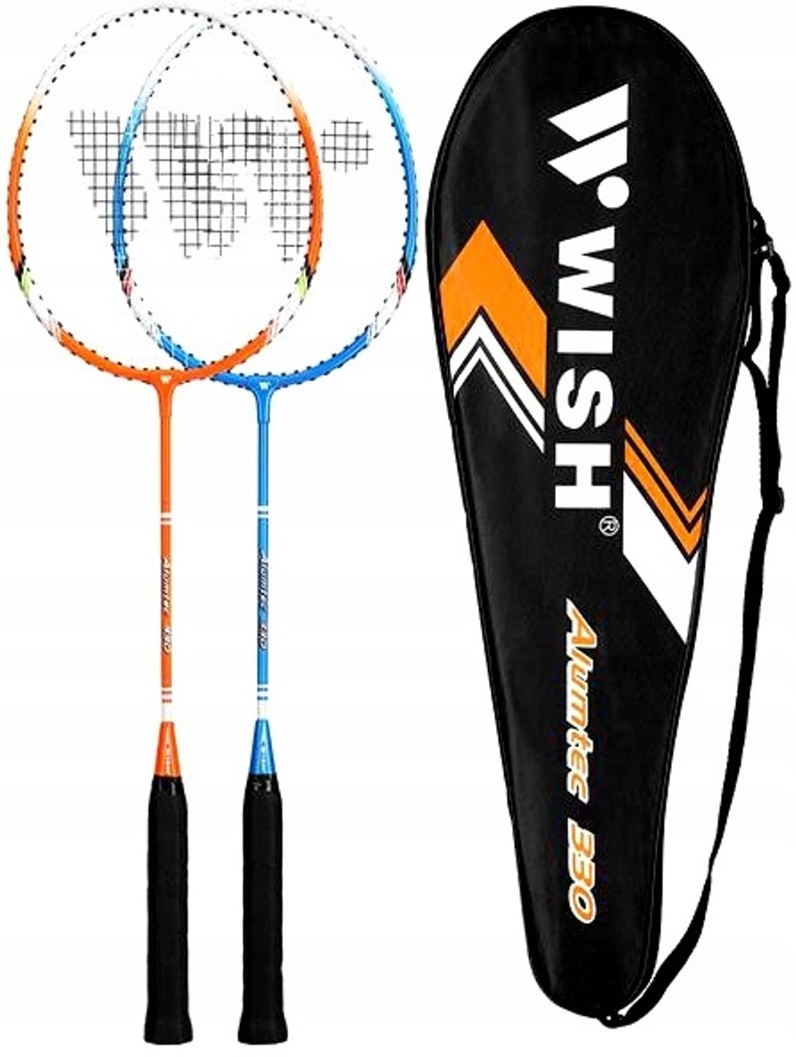 Aluminium Badminton Set voor Familie - Kleurrijk met Hoes