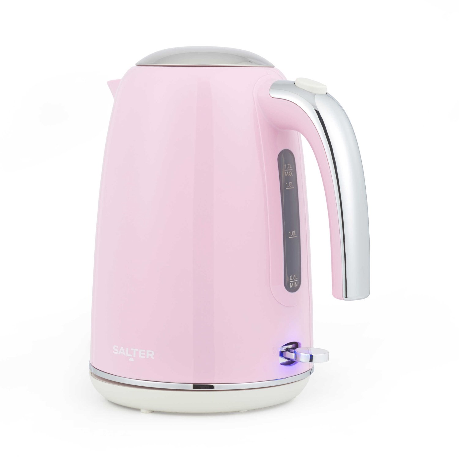 Salter Retro waterkoker 1,7 L – 2200 W, roze