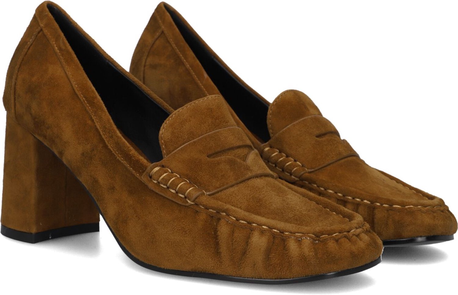 Bibi Lou Lyra Pumps 80 Hakken Dames - Cognac - Maat 38