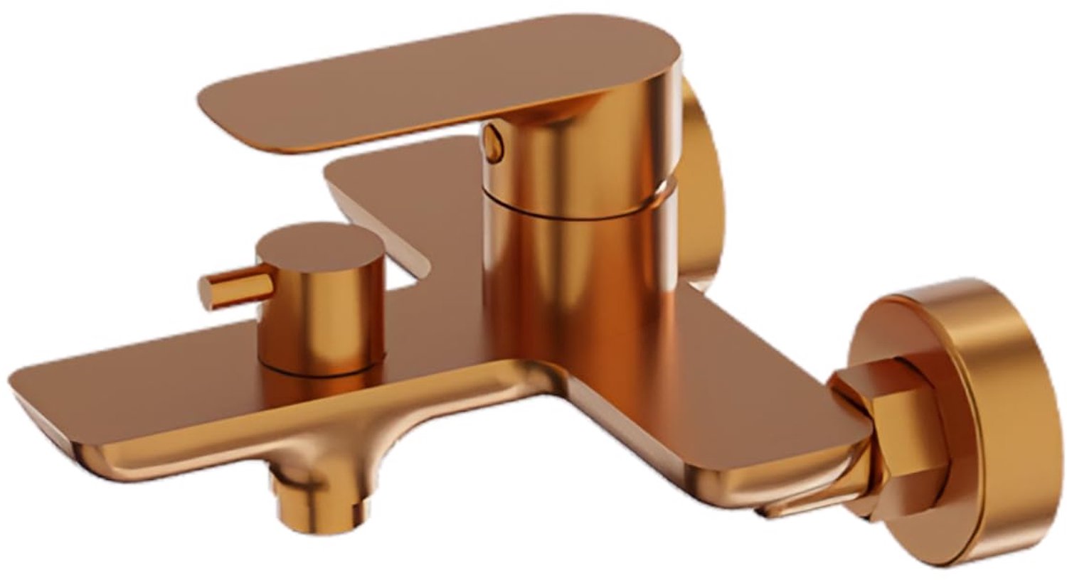 LAVITA badkraan Spark Brushed Copper geborsteld koper