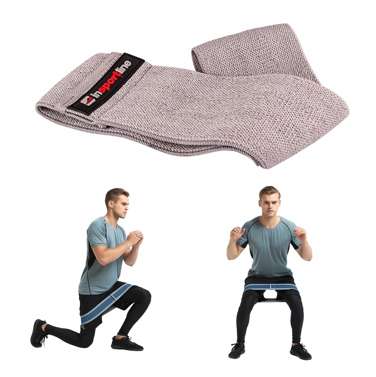 inSPORTline Lopr Fitness Band 76cm - Versterk Spieren & Benen