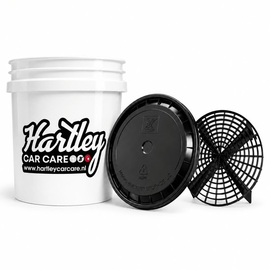 Hartley Car Care Detailing Wasemmer 13L Inclusief Deksel & Grit Guard