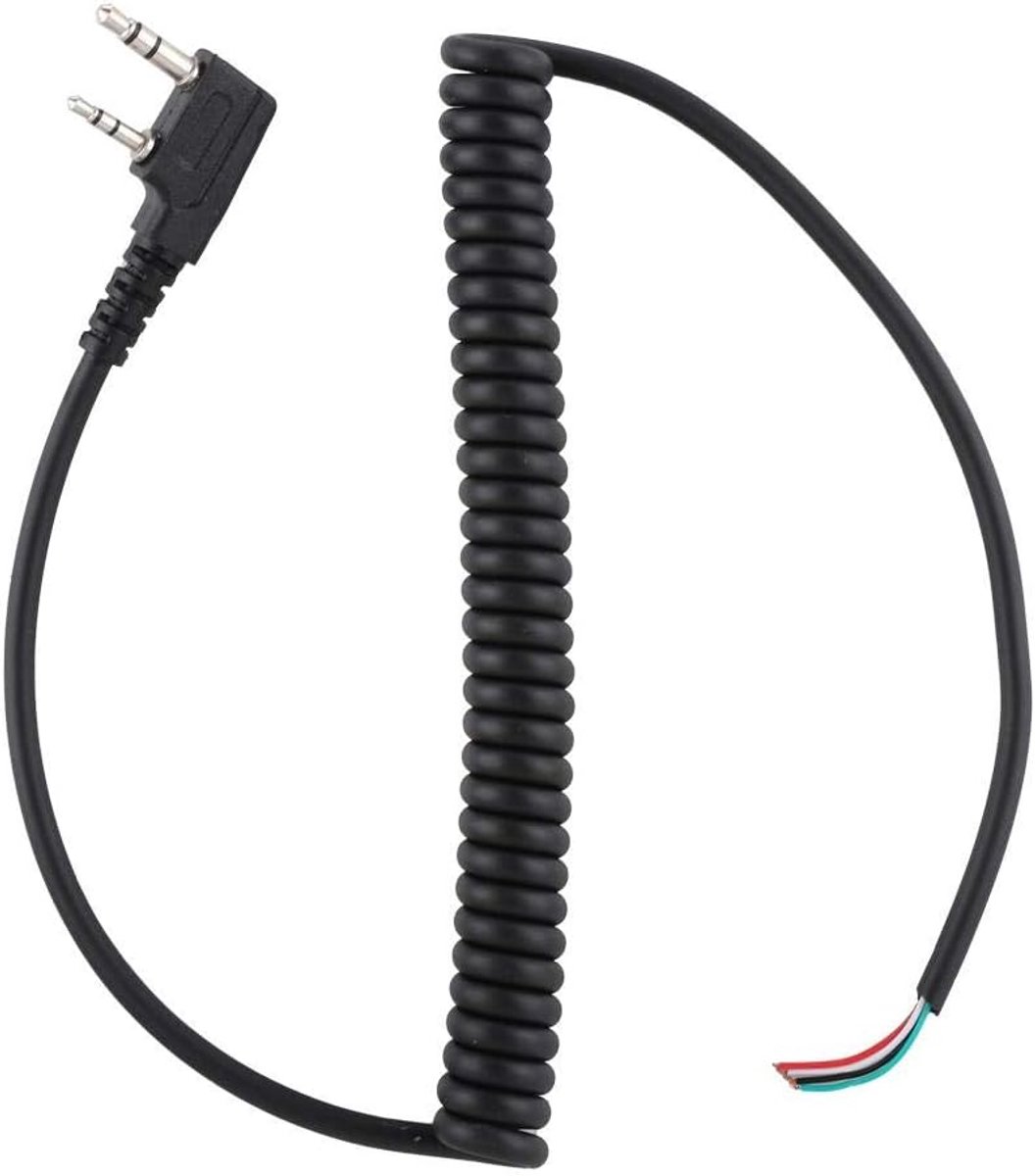 Draagbare Walkie Speaker Kabel, Talkie Microfoon Handheld Speaker Kabel Voor UV5R Voor TK-240 Voor Linton Hand Mic