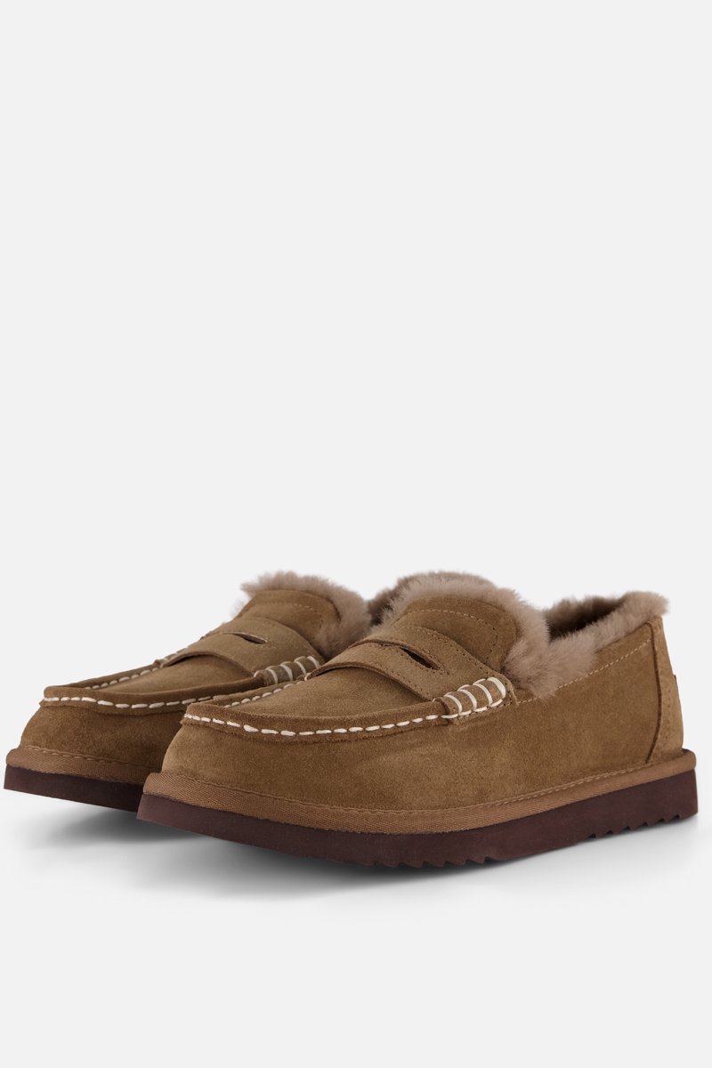Tamaris instappers met hak bruin - Maat 39