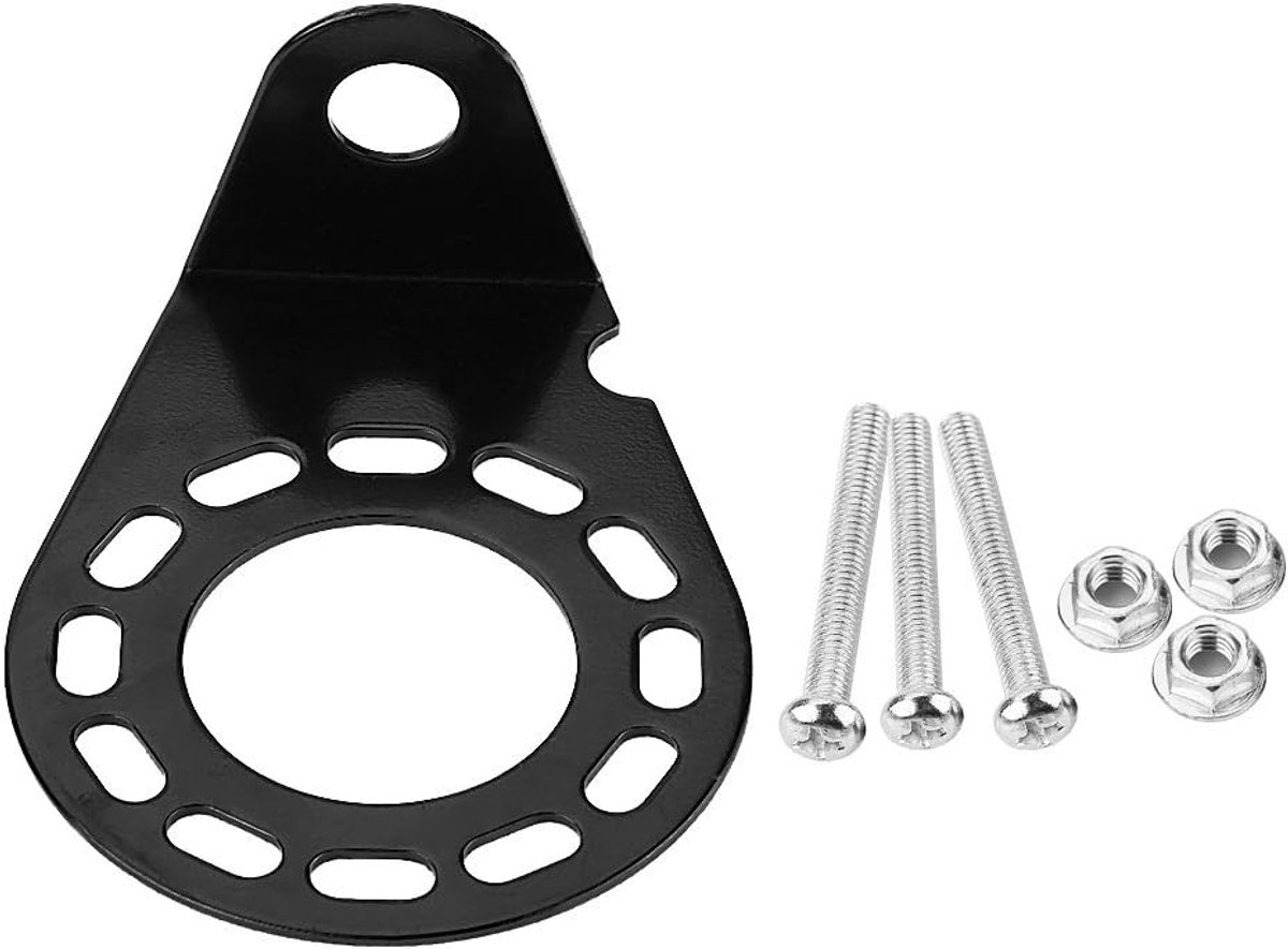 SnelShoppen - 7-Pin & 13-Pin Connector Houder voor Caravans - Inclusief Schroeven en Moeren - Flexibele Montage - Voor Camping en Caravans