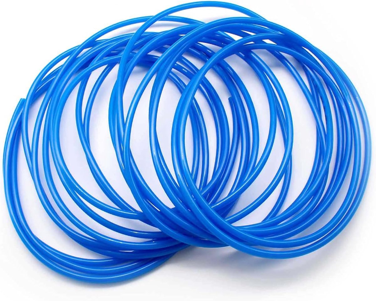 Outer Diameter 6mm/Inner Diameter 4mm Pneumatic Hose, Long 10m Polyurethane Air Hose, Blue Polyurethane PU Hose, Can - ShopVlot
