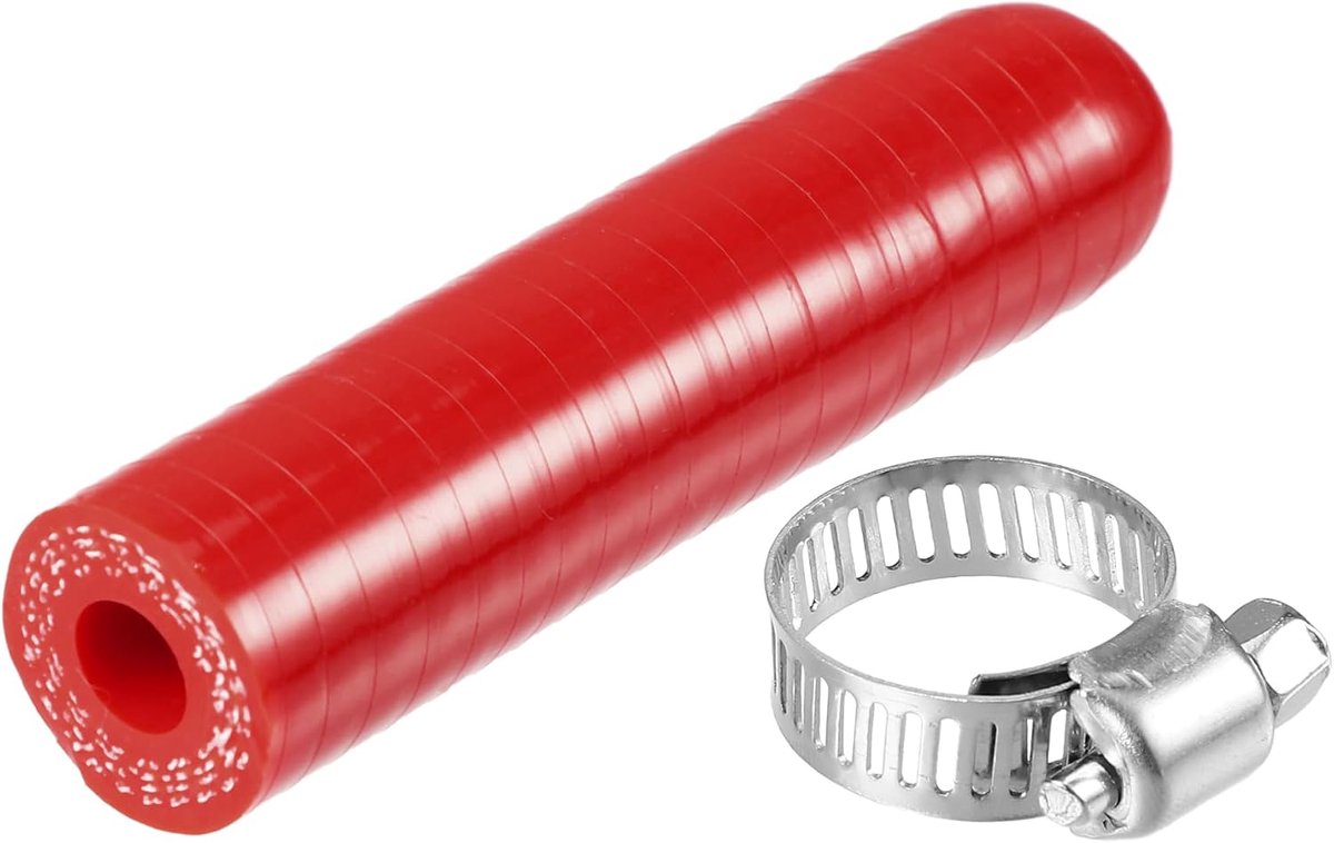 1 Set 8mm 0.31 Inch ID Universal Silicone Stopper for Hose - Car - Red Silicone - ShopVlot