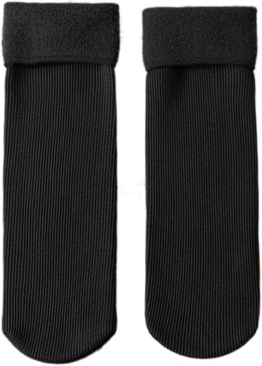 Sokken - 10 Paar Dames Verdikte Sokken Modieus Effen Kleur Plus Fleece Warm Zacht Slaapsokken Gestreept Gebreid Stretch Buiten Skiën Comfortabel Casual Thuis