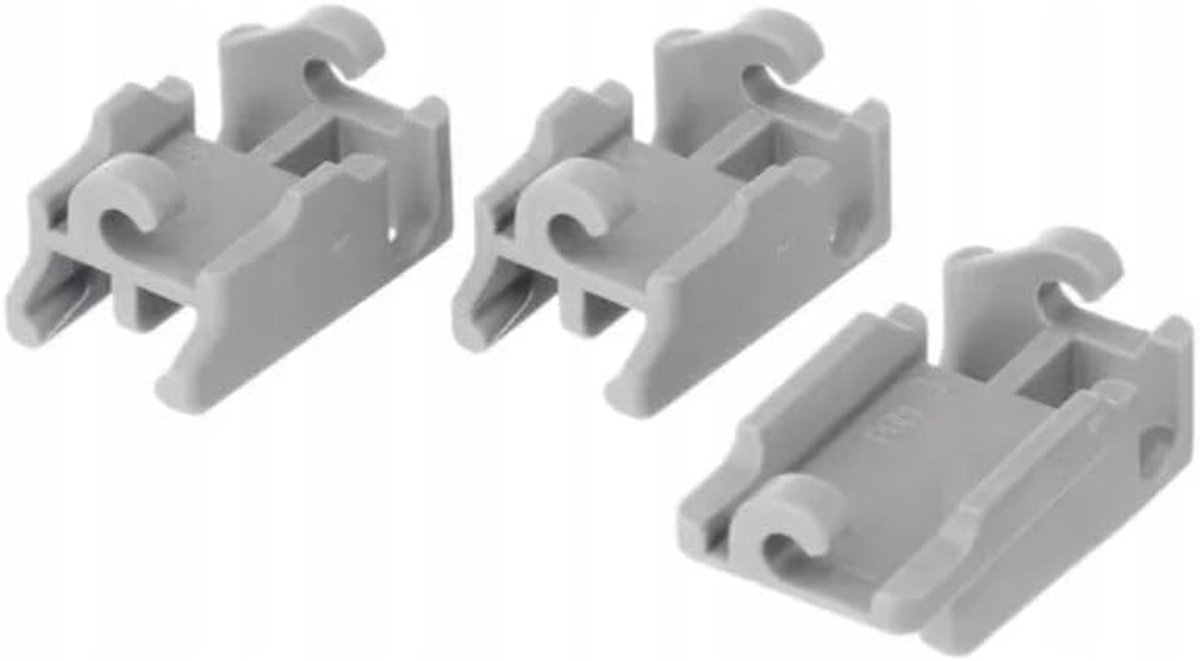 Set van 3 clips bovenste plank voor vaatwasser - 00418674