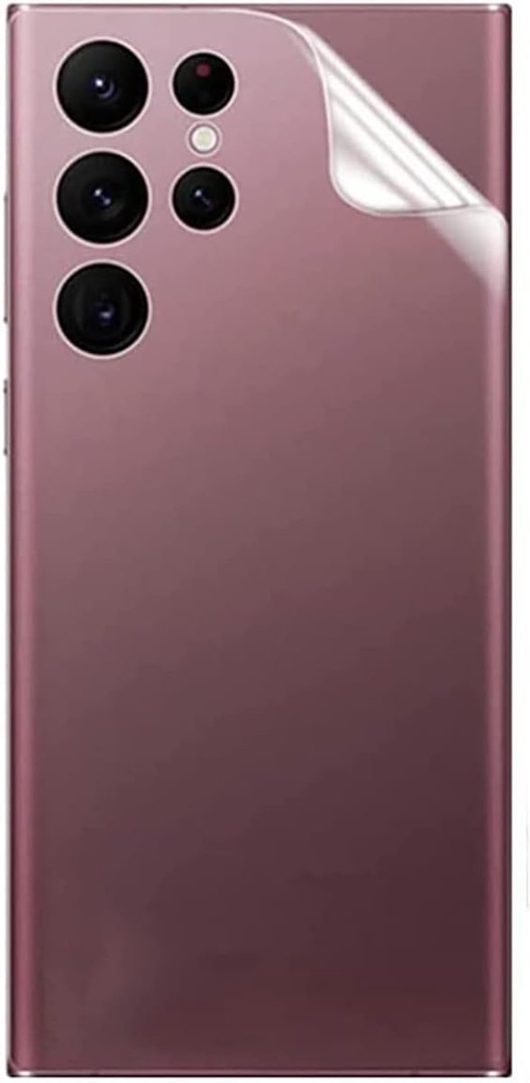 [2 stuks] Hydrogel film voor Samsung Galaxy S22 Ultra 5G (6,8 inch), Screen Protector [Clear HD] anti-vingerafdruk/kras [Haptic Touch] TPU beschermende film