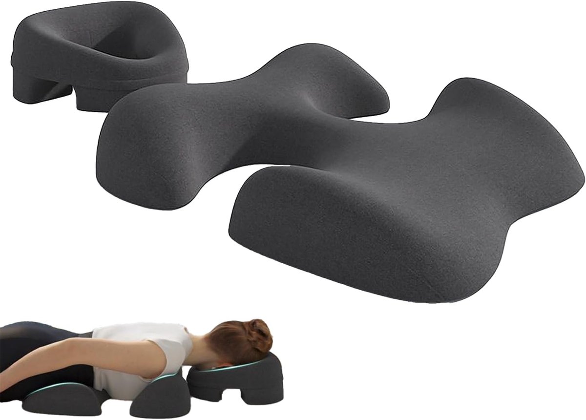 Massage borstkussen en gezichtskussen - ergonomisch ontwerp - zachte ondersteuning - ideaal voor ontspanning - ShopVlot