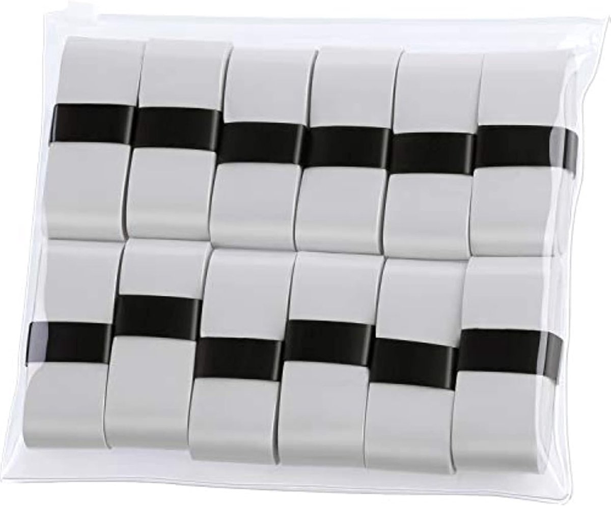 Tennis Badminton Racket Overgrips - Wit - Antislip en Absorberend - Ideaal voor langdurig gebruik - ShopVlot