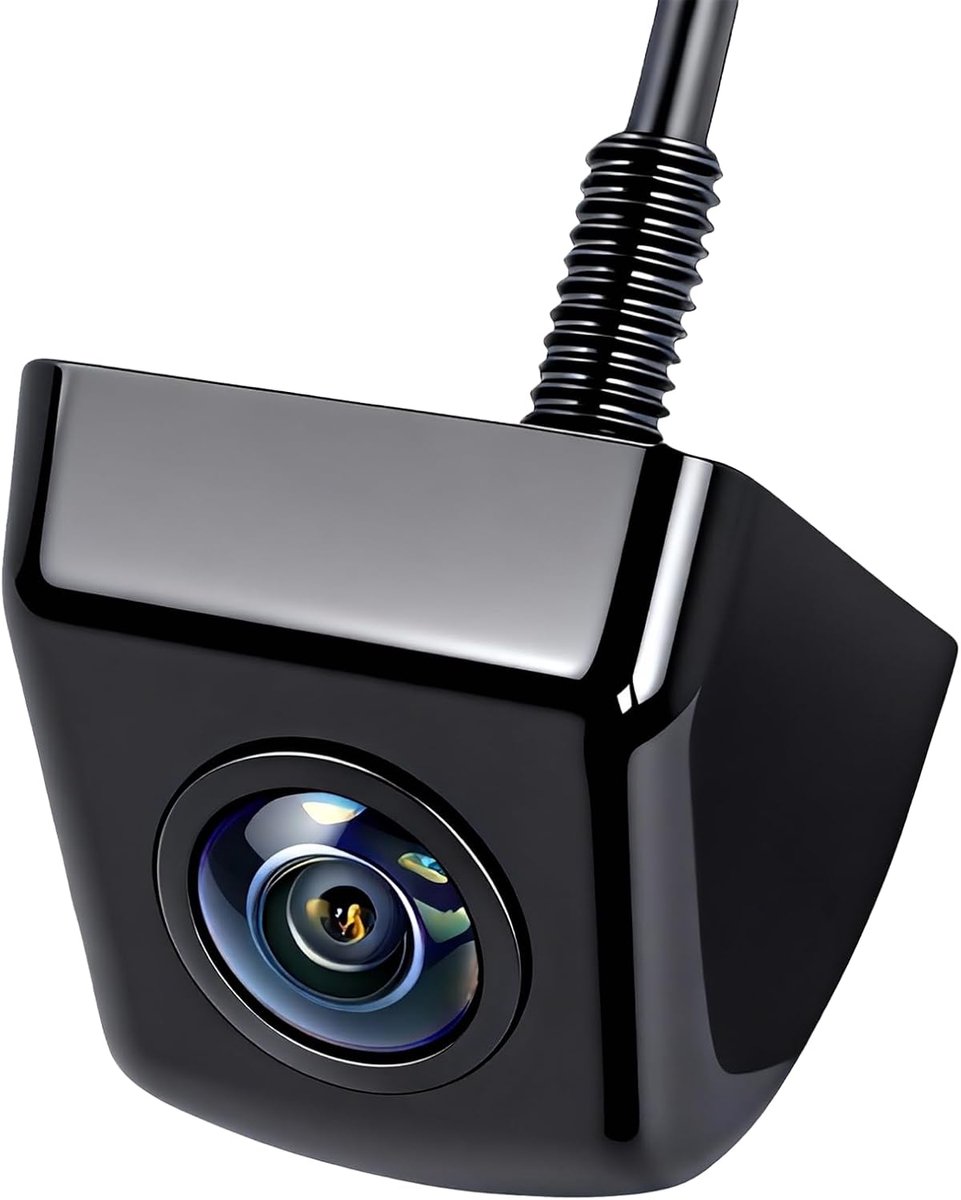 SnelShoppen - 1080P HD Achteruitrijcamera Auto - 6 Videosystemen - 170° Groothoek Zonder Fisheye - IP69K Waterdicht - Onopvallende Installatie