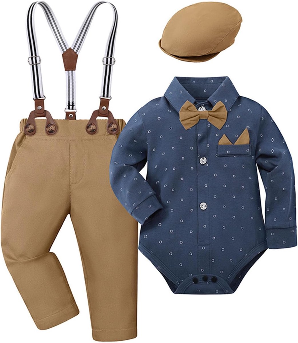 2-delige set voor jongens, katoen, zomer, kinderkleding, T-shirt, korte mouwen, shorts, zachte pastelkleuren voor een zachte en frisse look, A133