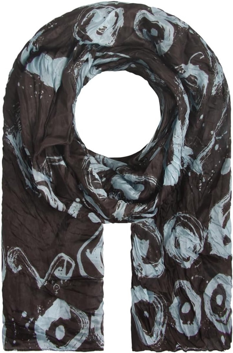 Sjaal dames doek hoofddoek halsdoek sjaal dames sjaal doeken dames stola (880032), bruin 16, Eén maat