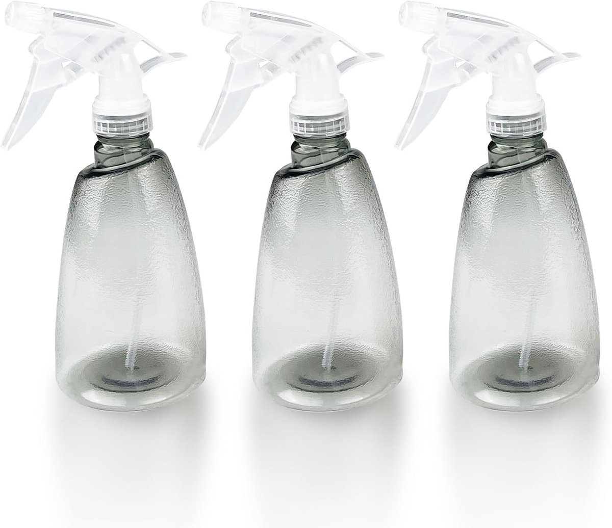 Spuitflessen, 500 ml, kunststof, lege, navulbare, transparante verstuiver, voor het bewateren van tuinplanten, reiniging, haar, etherische oliën