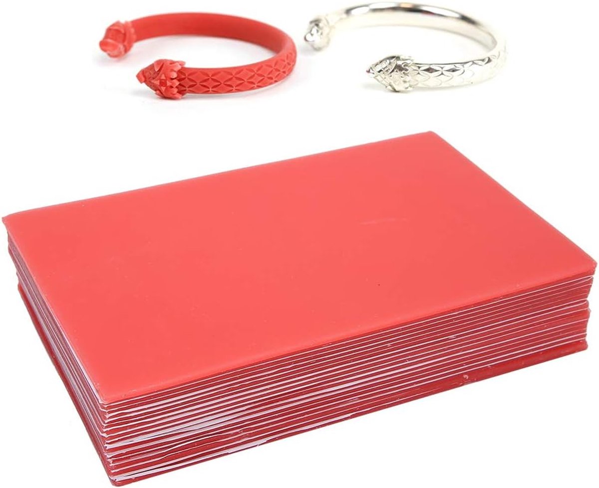 Sieradenwas, Basisplaat Wasbladen 2 Mm Sieraden Graveren Wax Diy Sieraden Maken Was voor Beugels Maken Gravure Wax
