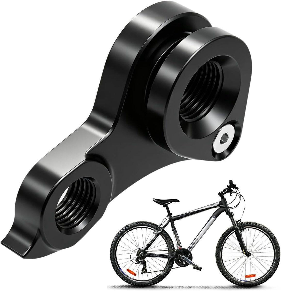 Cube Aim fiets achterhaak, schakeloog Shimano MTB