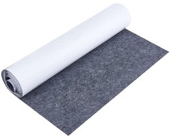 IVEOPPE Felt Self-Adhesive Felt Mat 40 x 220 cm Felt Fabric Self-Adhesive for Box, Coaster, Drawer Mat, Car, Picture Frame, Chair Legs, Table Legs, 1