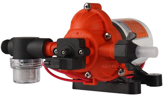 AC membraan pomp serie 33 12 V/24 V/220 V 3,0 GPM 45 psi (220 volt) — afbeelding 3