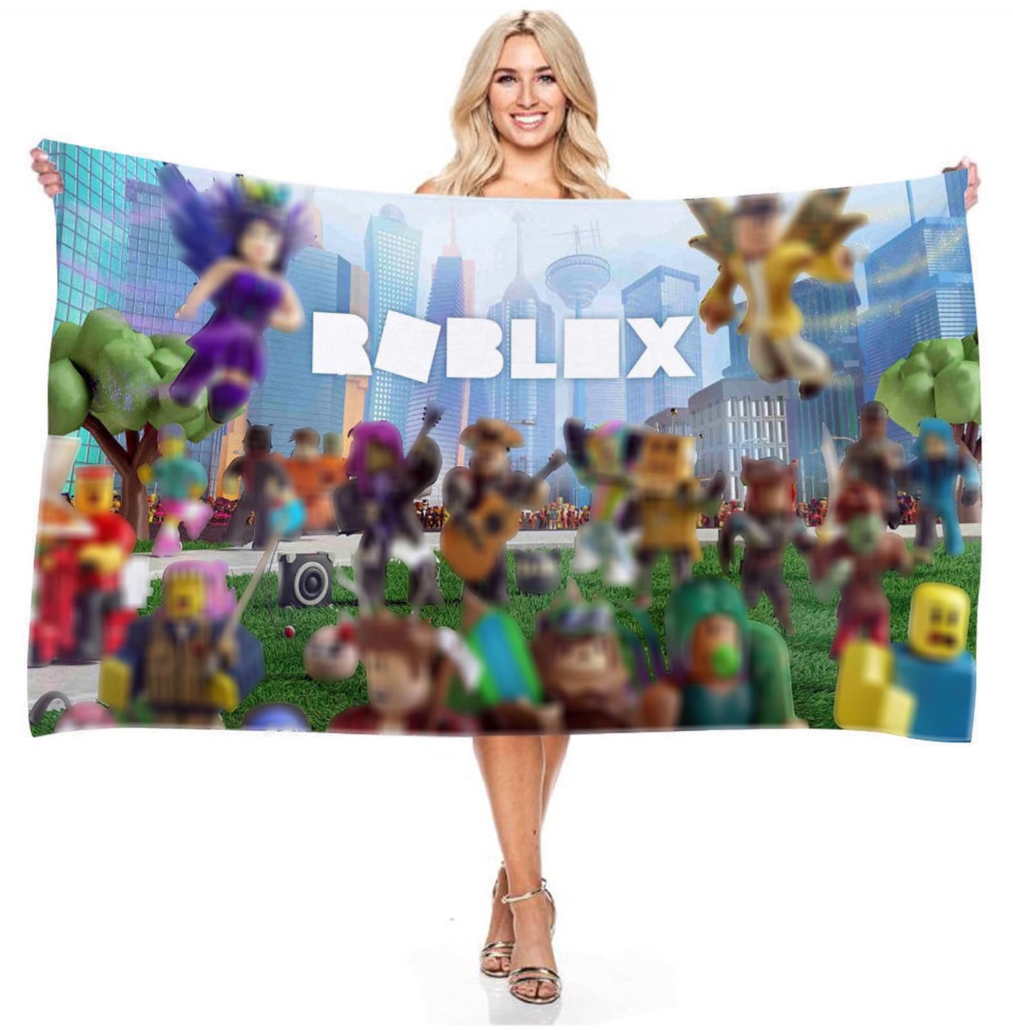 Microfiber Strandhanddoek 100 x 150 cm