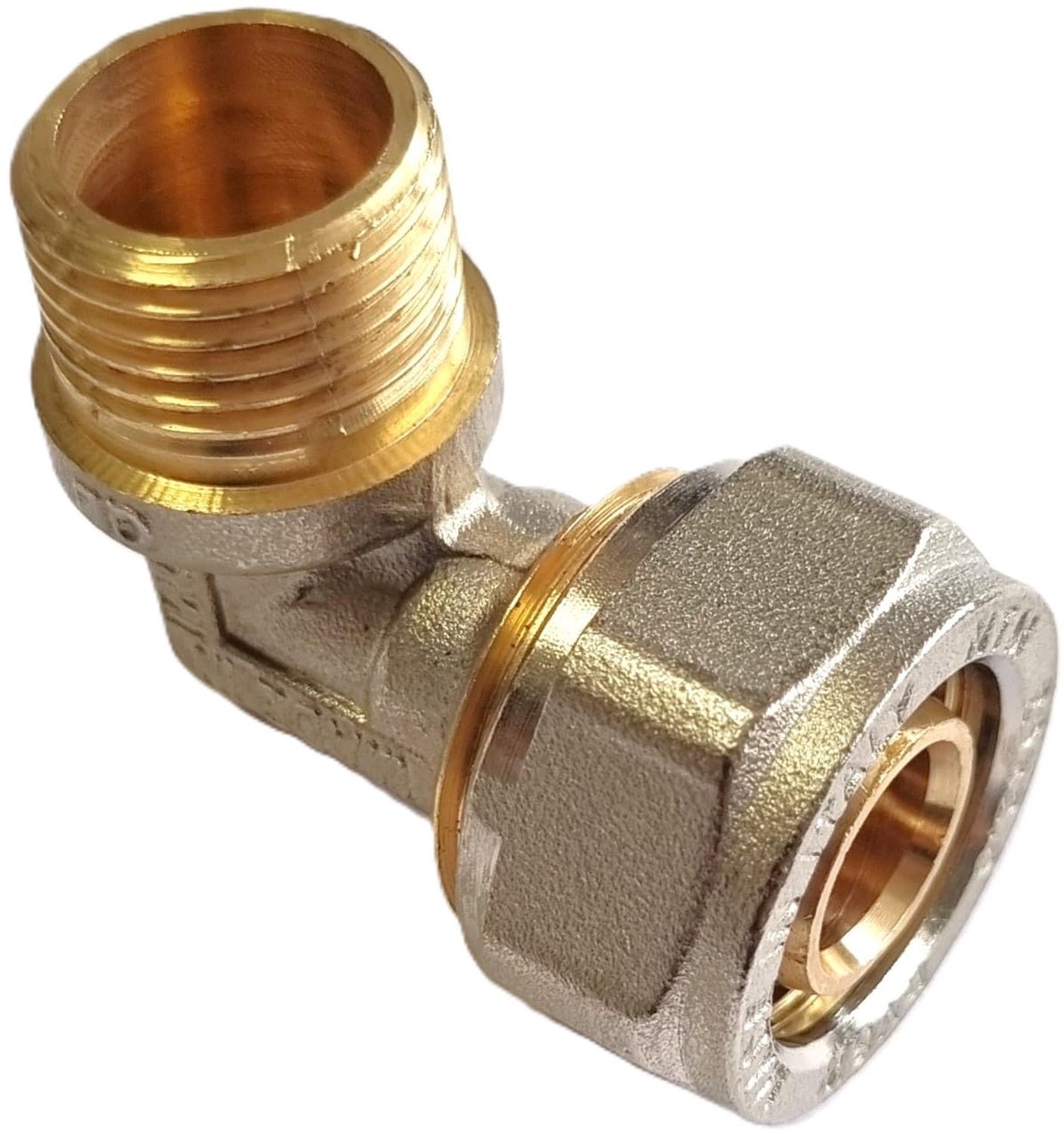 26-delige Schroefverbinding - 90° met 1 Inch Vrouwelijk Draad