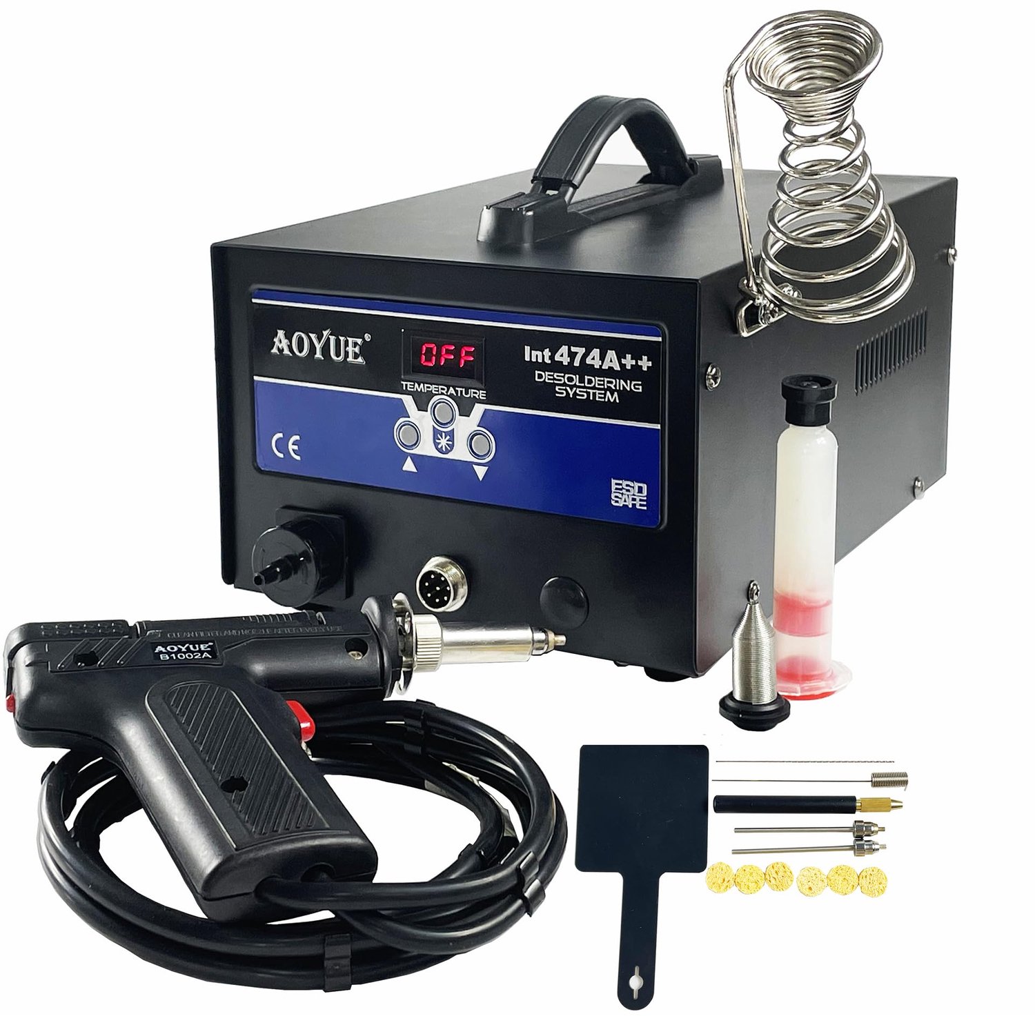 Geavanceerde Desoldering Station met Hoge Zuigkracht en Temperatuurinstellingen