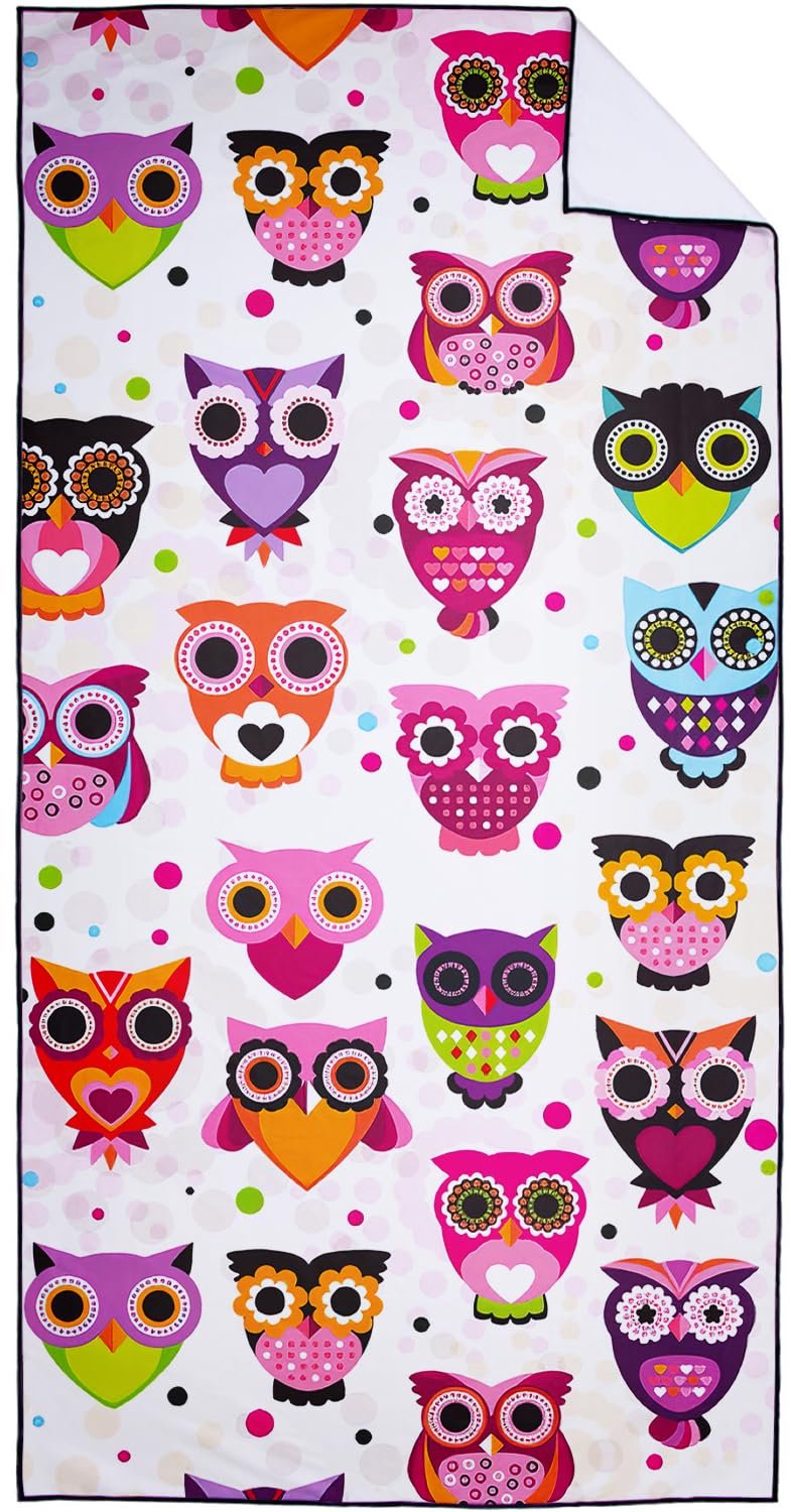 Sneldrogende Microvezel Strandhanddoek 90 x 180 cm
