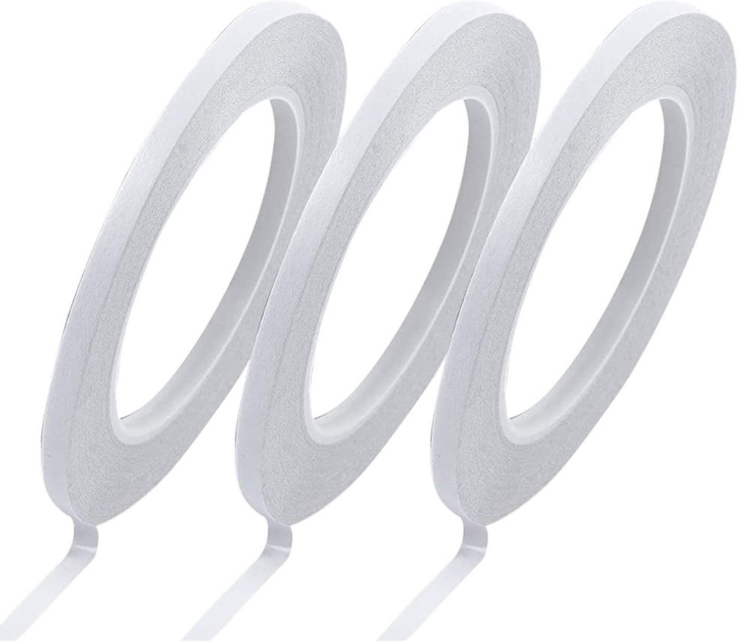 Dubbelzijdige Plakband 6 mm, 75 Meter Lang