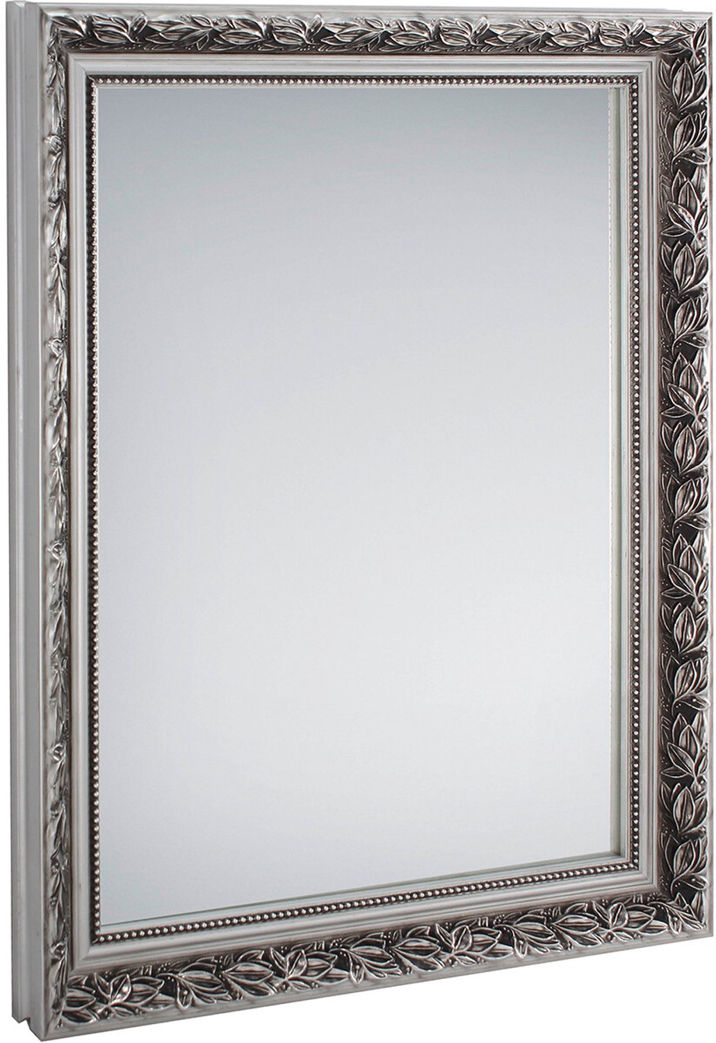 BES LED Spiegel - Livion Tonia - 55x70 - Wandspiegel in Frame - Oud Zilver