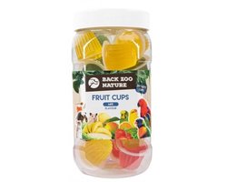 Fruitkuipjes Mix 24 Stuks - BACK ZOO NATURE - Snacks voor Vogels - Hersluitbare Pot, Rijk aan Suikers