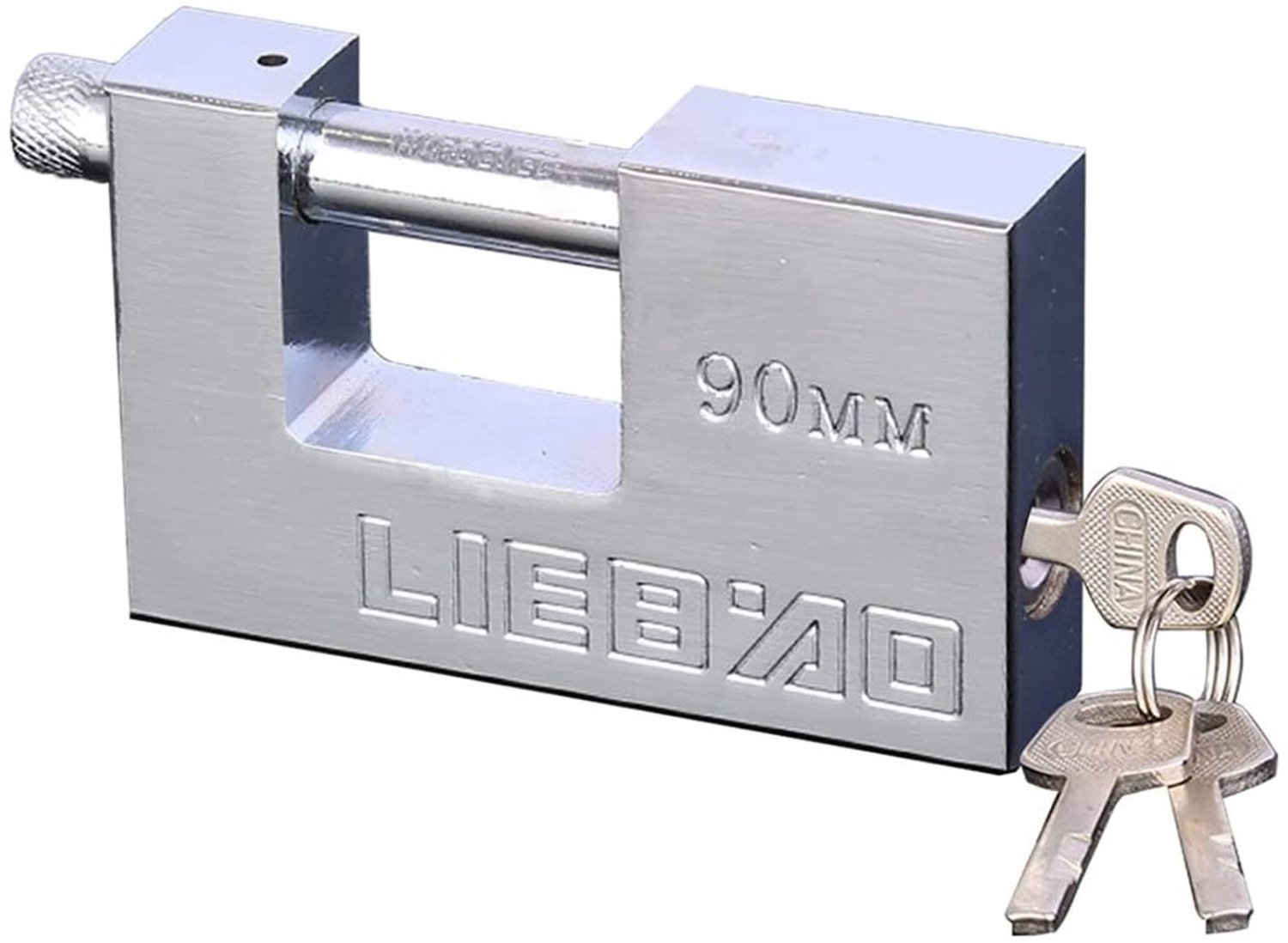 Robuust Hangslot 90 mm met Sleutel voor Veiligheid