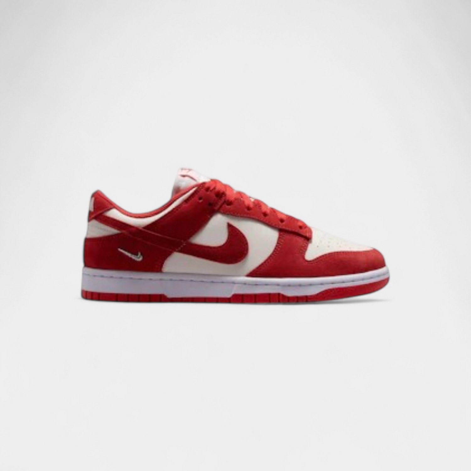 Nike Dunk Low Sail Metallic Light Crimson Wit