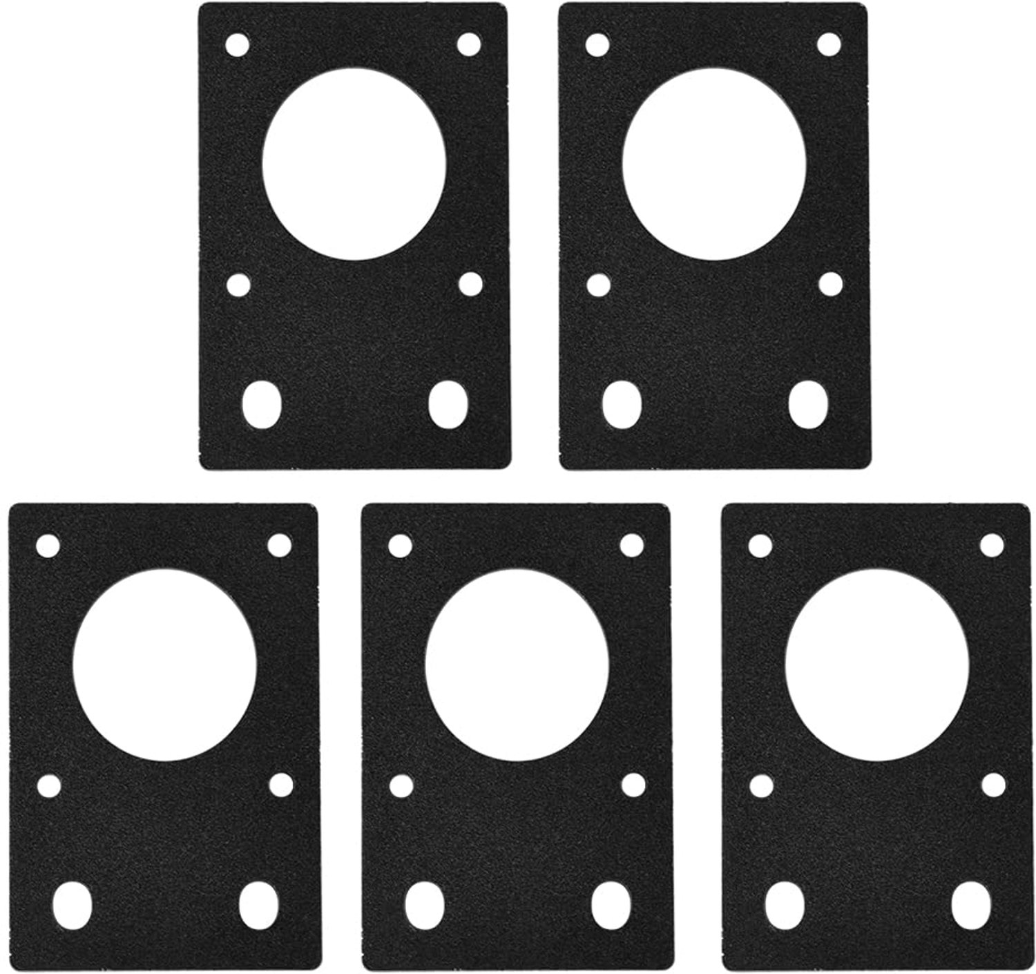 5pcs Motor Holder, 42 Stepper Motor Mounting Plate, Fixed 3D Printer Holder for Stepper Motor NEMA 17 42 Series for - ShopVlot