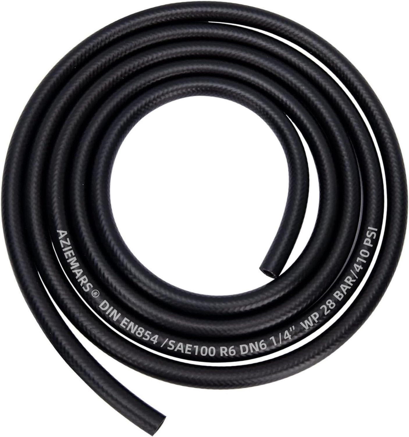 Fuel Hose 3m Fuel Hose, 6mm Inner Diameter Diesel Hose Oil Hose Fuel Line for Car Tractor Motorcycle Small Engines (3M - ShopVlot